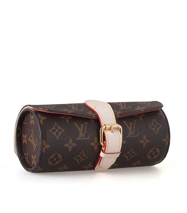 1:1 Copy Louis Vuitton Monogram Canvas 3 Watch Case M47530 Replica